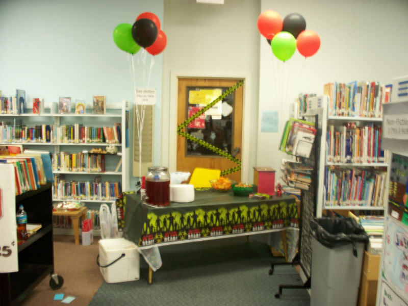 Zombie Prom Refreshments